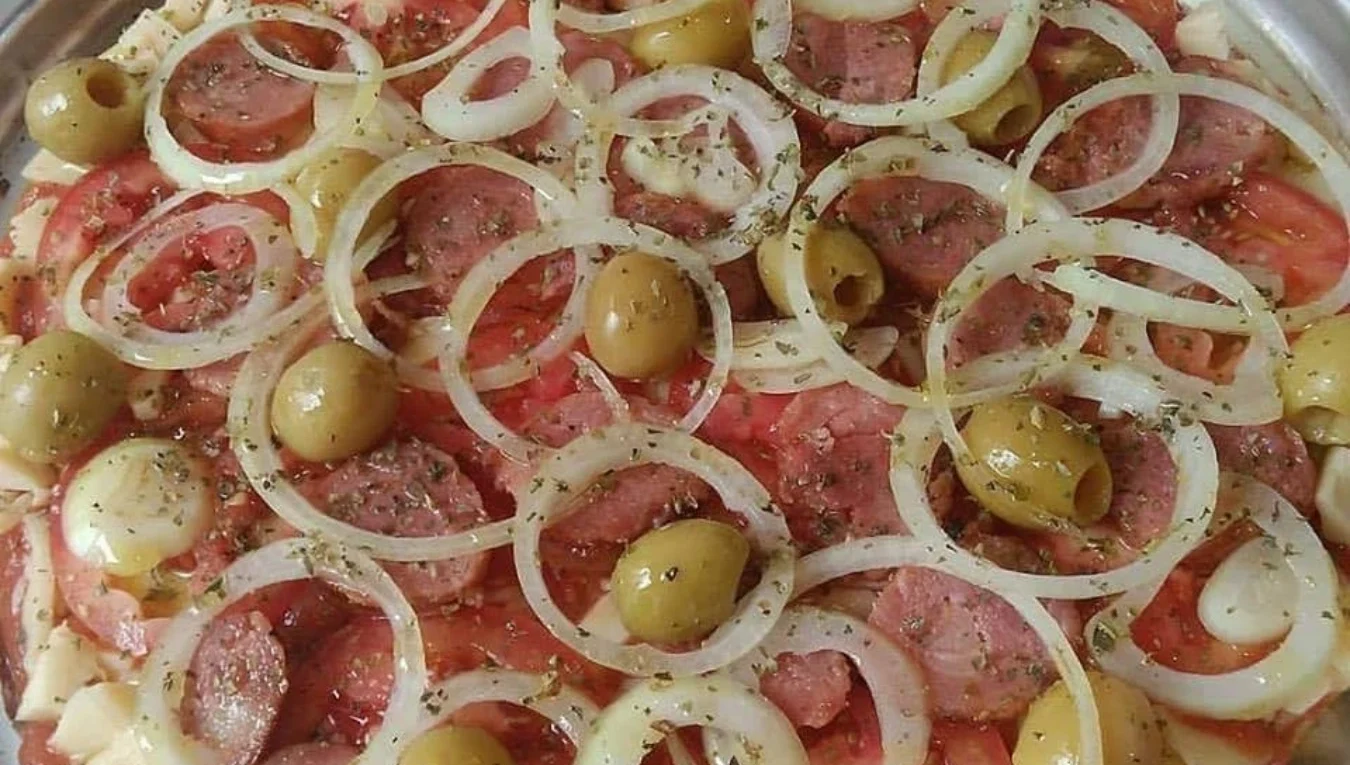 Pizza de Liquidificador Fácil